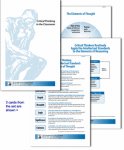 Laminated Card Set: Critical Thinking for Business (set of 4)