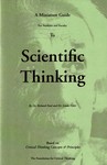 The Miniature Guide For Students and Faculty To Scientific Thinking