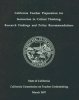 California Teacher Preparation for Instruction in Critical Thinking: Research Findings and Policy Recommendations