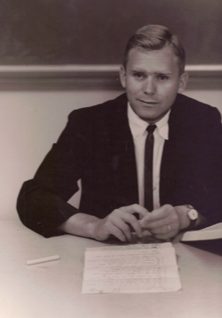 Richard Paul, circa 1967, teaching